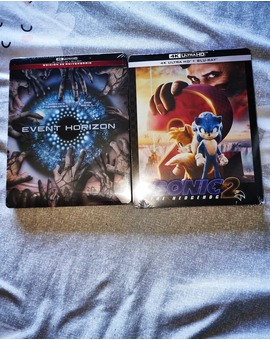 Sonic 2 y Horizonte Final - Steelbook 4K UHD 