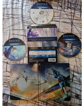Avatar 2 El sentido del agua - steelbook 4K UHD