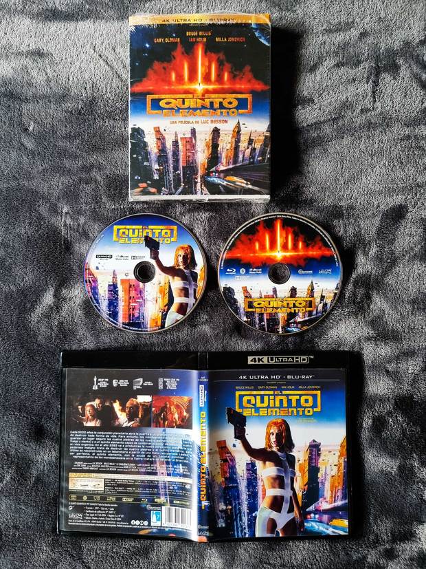 El quinto elemento - Blu Ray 4K UHD SLIPCOVER