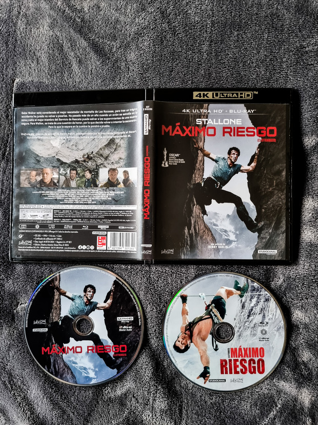 Máximo riesgo  - Blu Ray 4K UHD