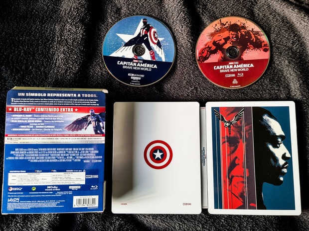 Capitán América: Brave New World - Steelbook 4K UHD 