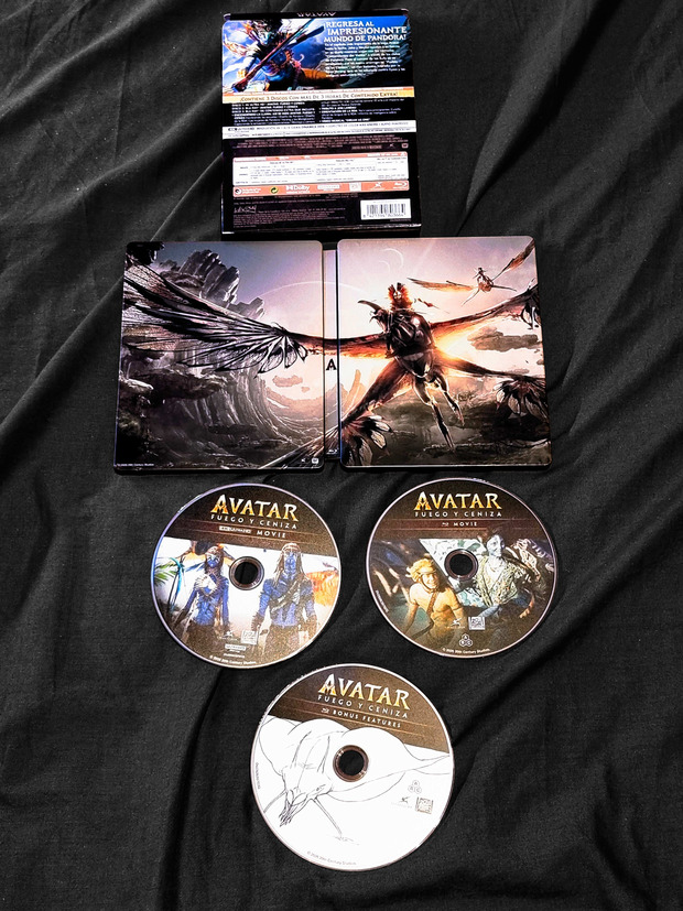 Avatar: Fuego y ceniza - Steelbook 4K UHD