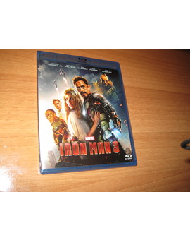 Iron Man 3: Blu Ray Portada 