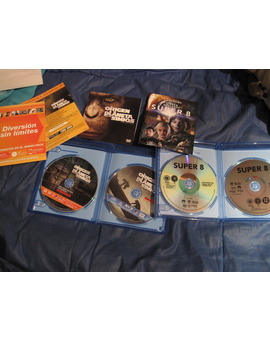 Super 8 y el origen del planeta de los simios blu ray al descubierto