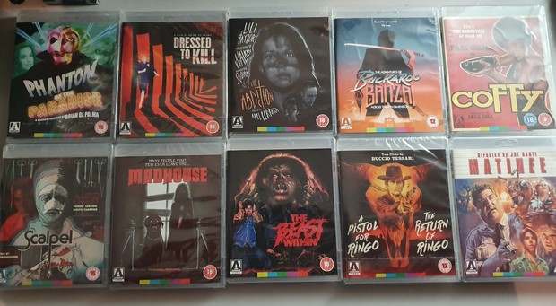 Mis última  compras arrow video