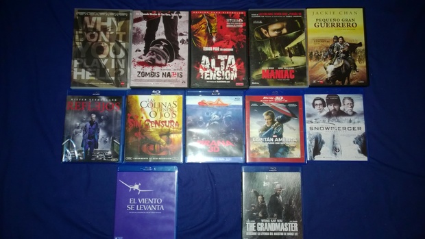 Últimas compras en Bluray y Dvd