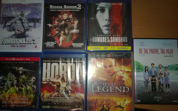 Compras recientes en Bluray y Dvd muy esperadas :D