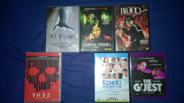 Últimas Compras sin olvidar el dvd...