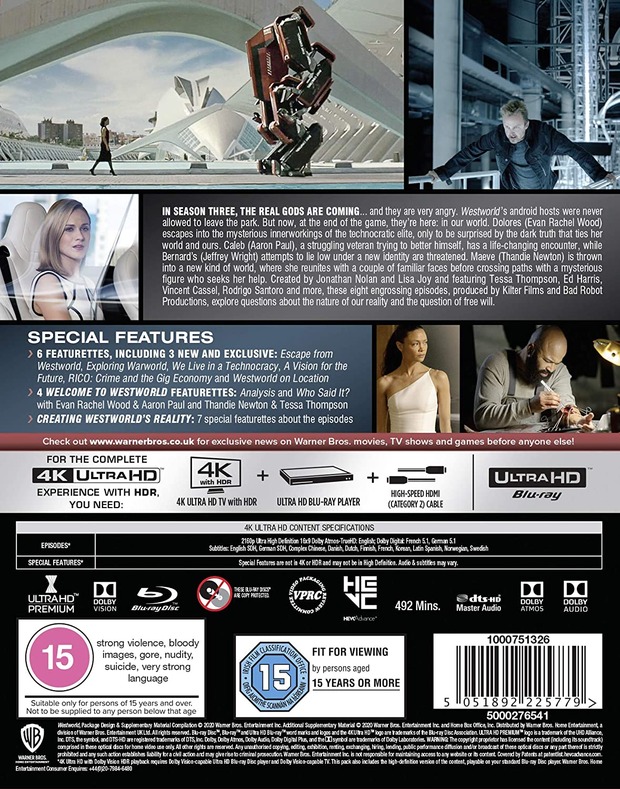 Westworld 4k sin castellano?