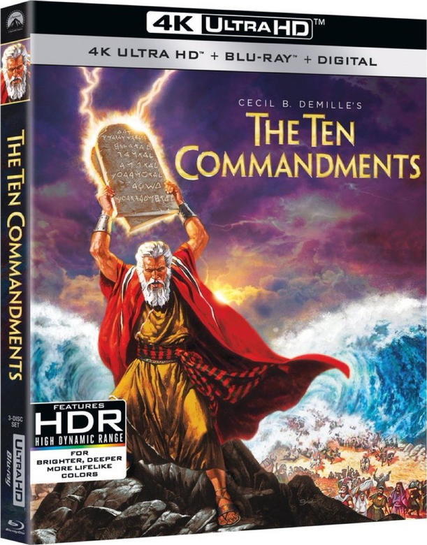 Posible portada diez mandamientos 4k