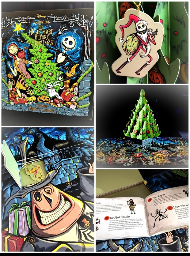 Calendario adviento. Pesadilla antes de navidad