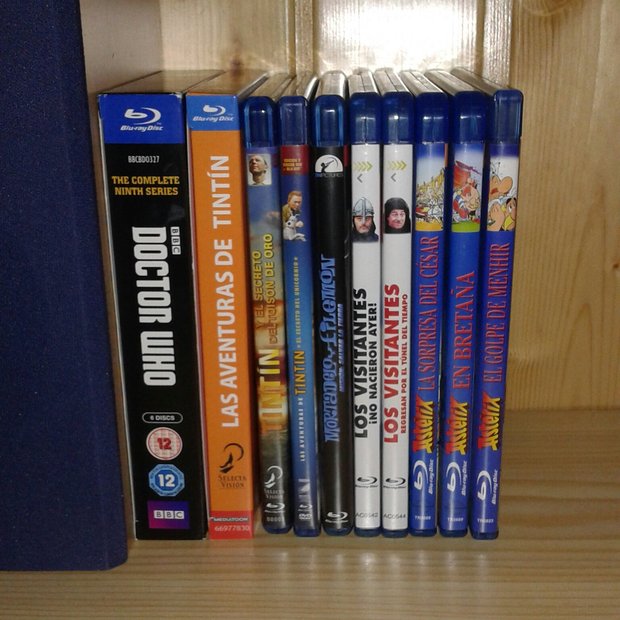 Mi pequeña colección Blu-Ray