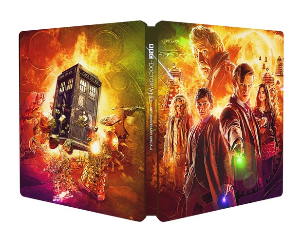  Steelbook UK 50 aniversario de Doctor Who