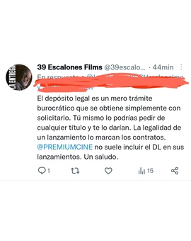 DEPÓSITO LEGAL en Blu-rays, para qué?