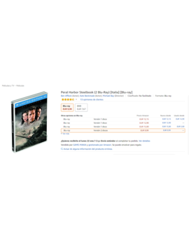 Steelbook Pear Harbor