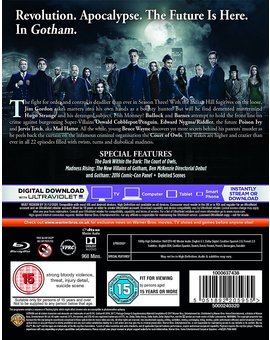 gotham temporada 3 bluray Reino Unido