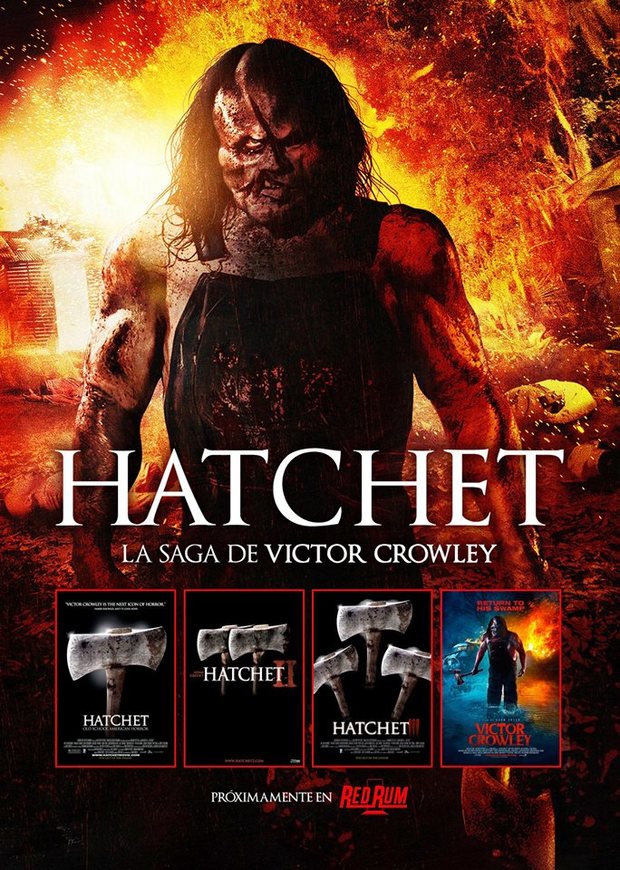saga hatchet en bluray