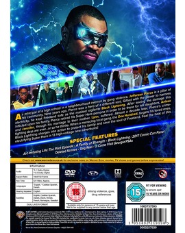 black lightning dvd temporada 1 con castellano