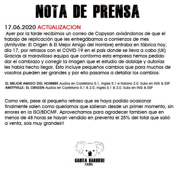 Novedades gabita barbieri