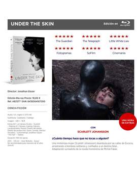 Novedades Blu-ray under the skin