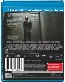 El Camino. Blu-ray australiano