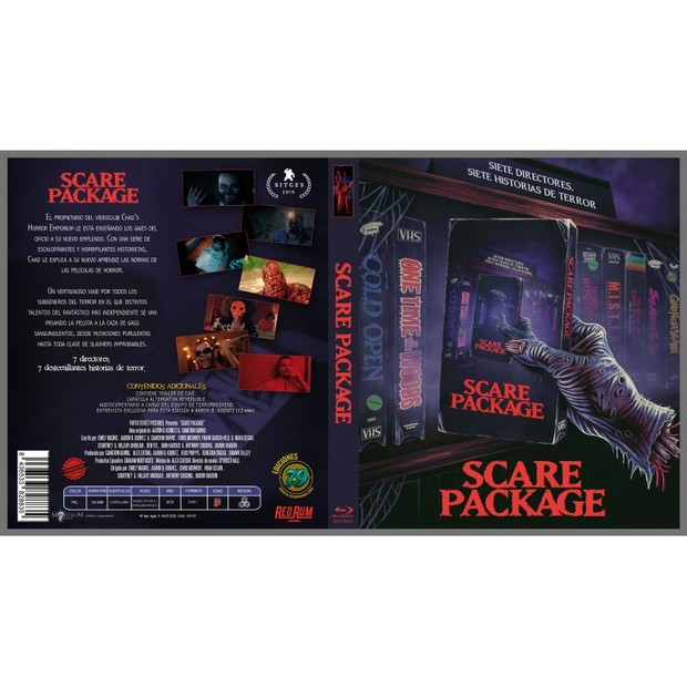Scare package. Carátula 