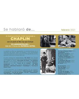PACK CHARLES CHAPLIN ESENCIAL. Próximamente en blu-ray