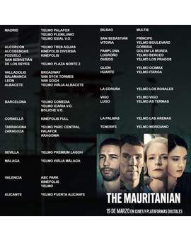 The mauritanian. Cines. 19 marzo