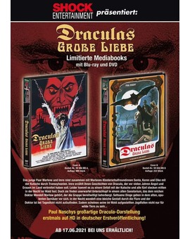 El gran amor del conde Drácula. Próximamente en blu-ray