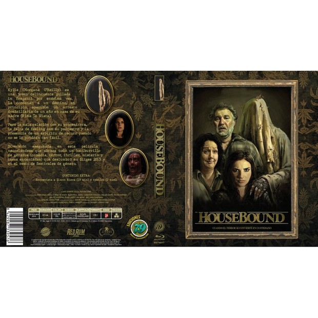 Housebound. 7 de octubre. Carátula