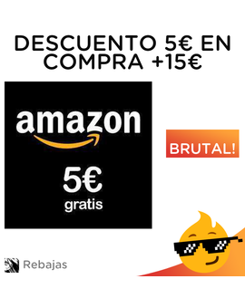 5 euros descuento. A mí me funcionó