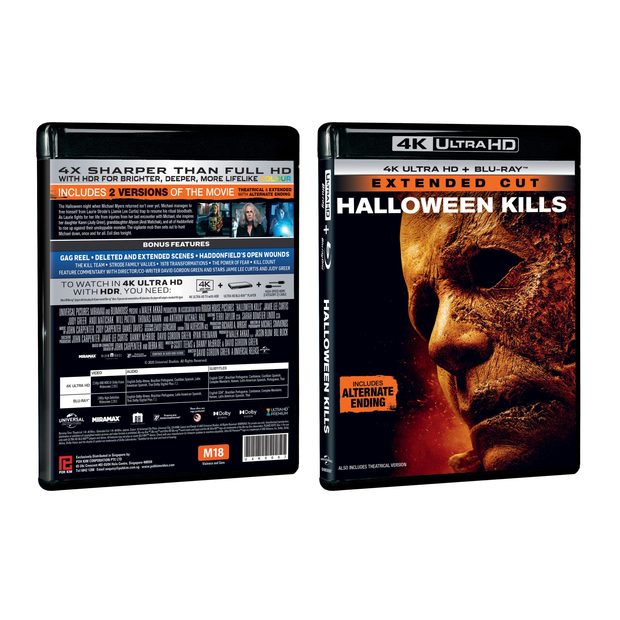 Halloween kills. Anunciada con castellano en 4K. Importación