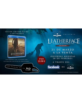 Leatherface. 21 de marzo en blu-ray