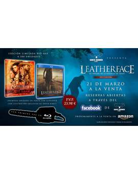 Leatherface. Slipcover David Ribet