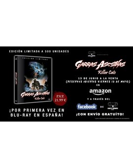 Garras asesinas. 13 de junio en blu-ray