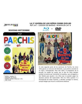 La segunda guerra de los niños. Próximamente en Blu-ray