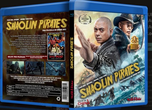 Ya en BLURAY SHAOLIN PIRATES + SHAOLIN DRUNKARD + SHAOLIN VS EVIL DEAD
