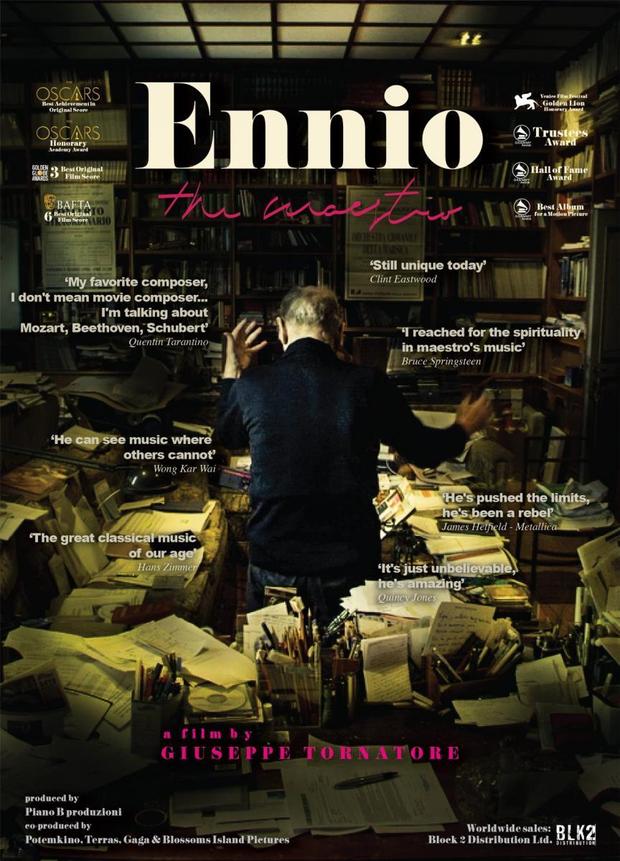 Ennio, el maestro. Próximamente en Blu-ray