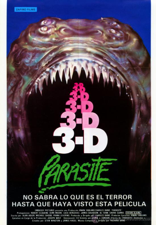 Parasite 3D+2D. Próximamente en Blu-ray