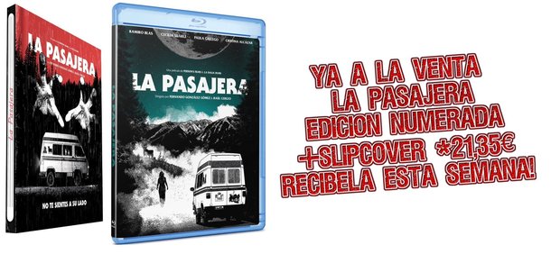 La pasajera. Últimas 55 copias y en oferta