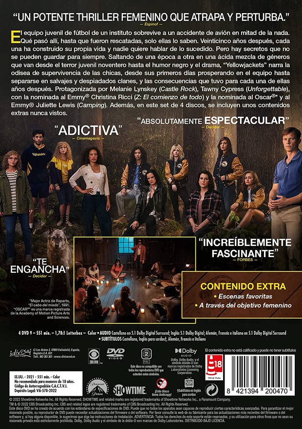Yellowjackets temporada 1
