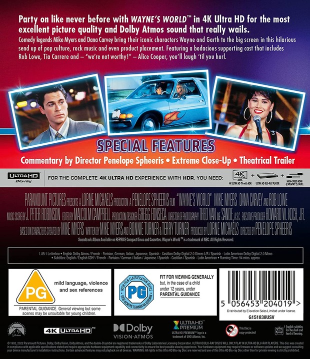 Wayne's World 4K