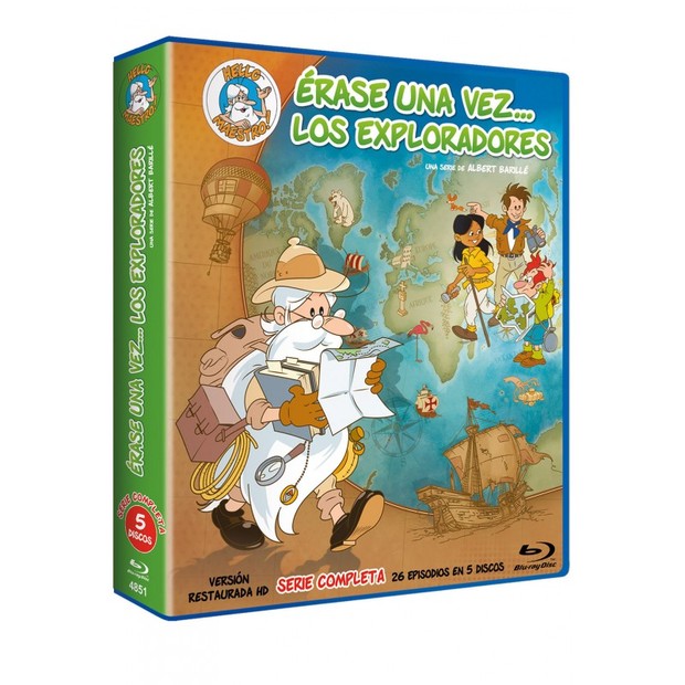 Érase una vez... los exploradores en blu-ray