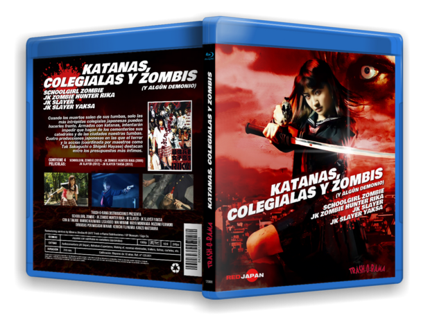 Katanas, colegialas y zombis. En blu-ray