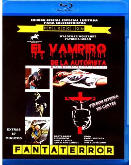 El vampiro de la autopista. Edición española ya a la venta en blu-ray