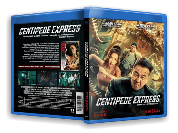 Centipede express. Ya en blu-ray