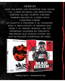 Mad Heidi y Slugs en reparto 