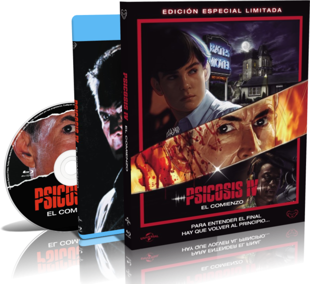 Preventa de Psicosis IV. Con slipcover de David Ribet y extras