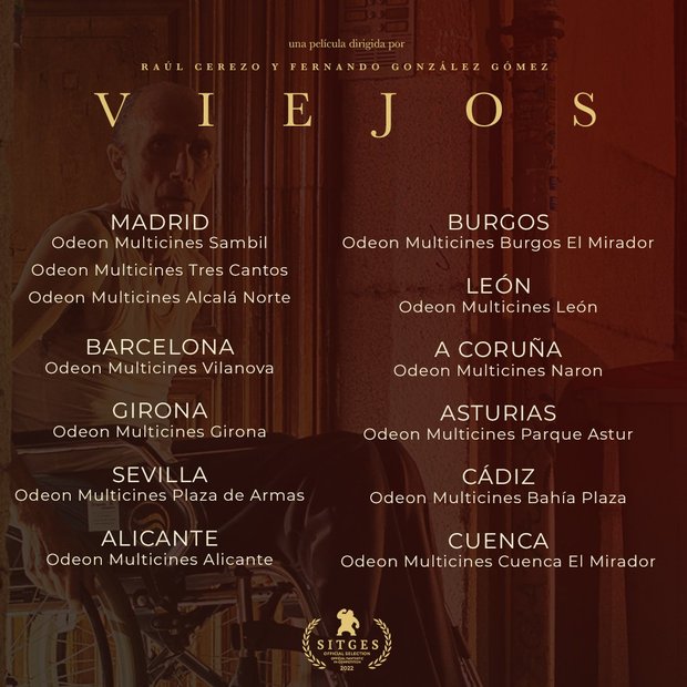 Viejos. Hoy en cines