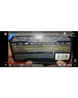 Sin novedad en el frente. 4K + Blu-ray. Idiomas carátula trasera